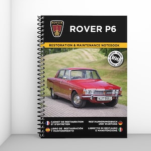 ROVER P6: restoration and maintenance booklet - 100 pages - A4 format
