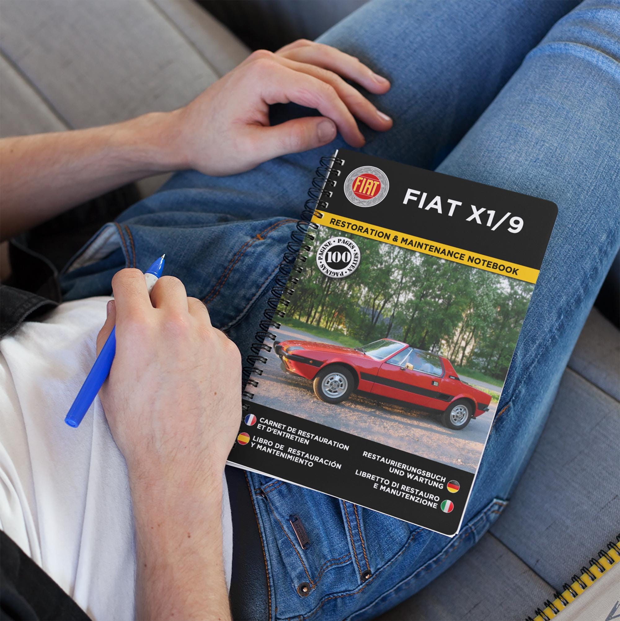 FIAT X1/9：レストアおよびメンテナンスマニュアル - 100ページ - A4判