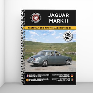 JAGUAR MARK 2: restoration and maintenance booklet - 100 pages - A4 format