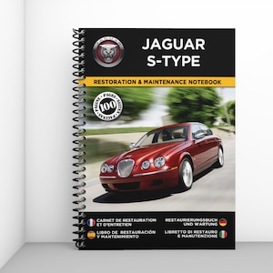 JAGUAR TYPE S: restoration and maintenance booklet - 100 pages - A4 format