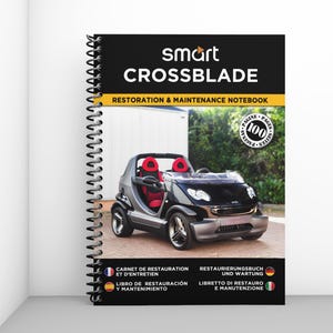 SMART CROSSBLADE: restoration and maintenance booklet - 100 pages - A4 format