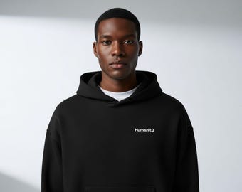 Ubuntu Hoodie - African Tribal Print, Unisex Statement Sweatshirt