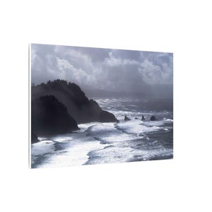 Northern California Coastline Canvas Print: Coastal Landscape Wall Art