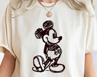 Retro Mickey Mouse Shirt, Disney Mickey Sweatshirt, Disney Vacation Shirt, Disneyland Mickey Shirt, Magic Kingdom Shirt, Disney Trip Shirt