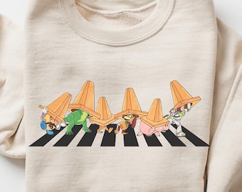 Toys Crossing T-Shirt, Toy Story Shirt, Retro Disney Toy Story Tee, Toy Story Character Shirt, Disney Family Trip Tees, Disney Toy Shirt