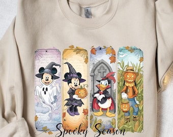 Disney Halloween Sweatshirt, Mickey and Friends Halloween Shirt, Disney Halloween Shirt, Spooky Season Shirt, Disney Halloween Mickey Shirt