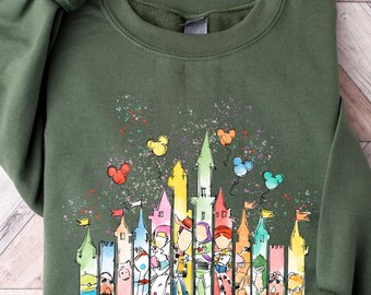 Toy Story Sweatshirt, Disney Castle Family Trip Shirt, Buzz Lightyear Boy Shirt, Woody Dad T-shirt, Jessie Mom Shirt, Toy Story Disney Shirt