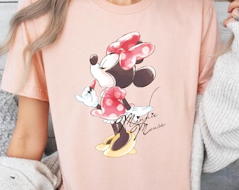 Disney Classic Minnie Mouse Shirt, Minnie Shirt, Disneyland Holiday Vacation Shirt, Disney Retro Shirt, Minnie Mouse Shirt, Minnie Sweater