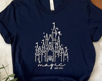 Magical Disney Castle Shirt, Disney Family Shirt, Disneyworld Shirt, Disney Shirts For Family, Disney Castle Shirts, Disney Family Trip Tee
