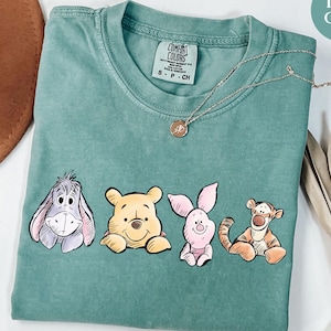 Comfort Colors® Retro Winnie The Pooh Shirt, Pooh And Friends Tshirt, Disney Pooh Shirt, Pooh T-Shirt, Pooh Bear And Co Tee, Winnie The Pooh