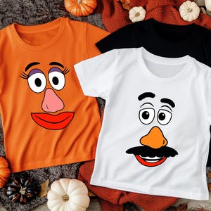 Mr Potato And Mrs Potato Head Shirt, Cute Thanksgiving Shirt, Custom Couple Shirt, Fall Family Matching Shirt, Funny Thanksgiving Tees, Fall