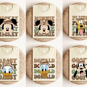 Matching Disney Shirt, Disney Animal Kingdom Shirts, Safari Mode Disney Shirt, Family Vacation Shirts, Mickey and Friends Animal Kingdom Tee