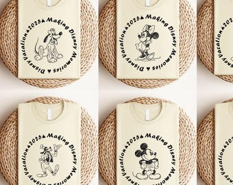 Making Disney Memories Shirt, Family Matching Disney Shirts, Mickey and Friends Shirt, Matching Disney Shirt, Making Memories Disney Shirt
