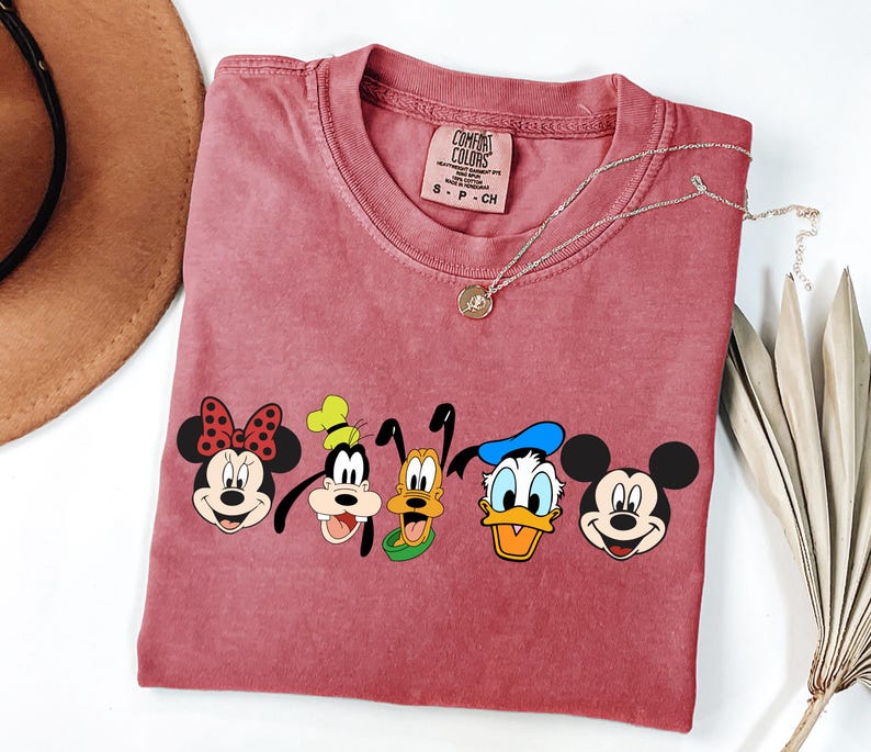 Comfort Colors® Mickey and Friends Shirt, Mickey Mouse Shirt, Disney World Shirt, Mickey and Minnie, Disney Shirts, Mickey Mouse T-Shirt image 6