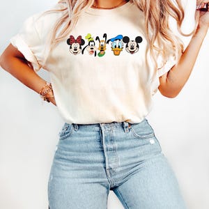 Comfort Colors® Mickey and Friends Shirt, Mickey Mouse Shirt, Disney World Shirt, Mickey and Minnie, Disney Shirts, Mickey Mouse T-Shirt image 8