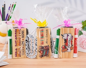 Borrador de pizarra personalizado para profesores, regalo personalizado para el aula