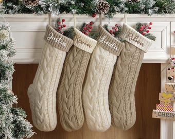 Personalized Christmas Stocking,Custom Embroidered Christmas Stocking,2025 Family Xmas Stocking,Holiday Stockings,Monogram Stocking Ornament