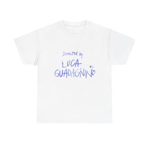 Luca Guadagnino Inspired Tee,  Film Enthusiast T-Shirt