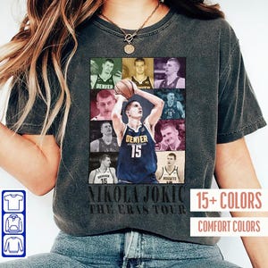Nikola Jokic The Eras Tour Shirt, Denver Nuggets Tee, Basketball Gift Shirt
