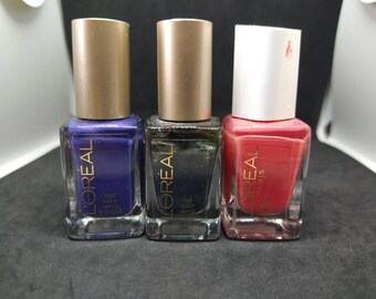 Vintage Nail Polish Loreal Paris 101 102 106 107 111 114 141 - Etsy New Zealand Vintage Nail Polish Loreal Paris 101 102 106 107 111 114 141 - Etsy New Zealand
