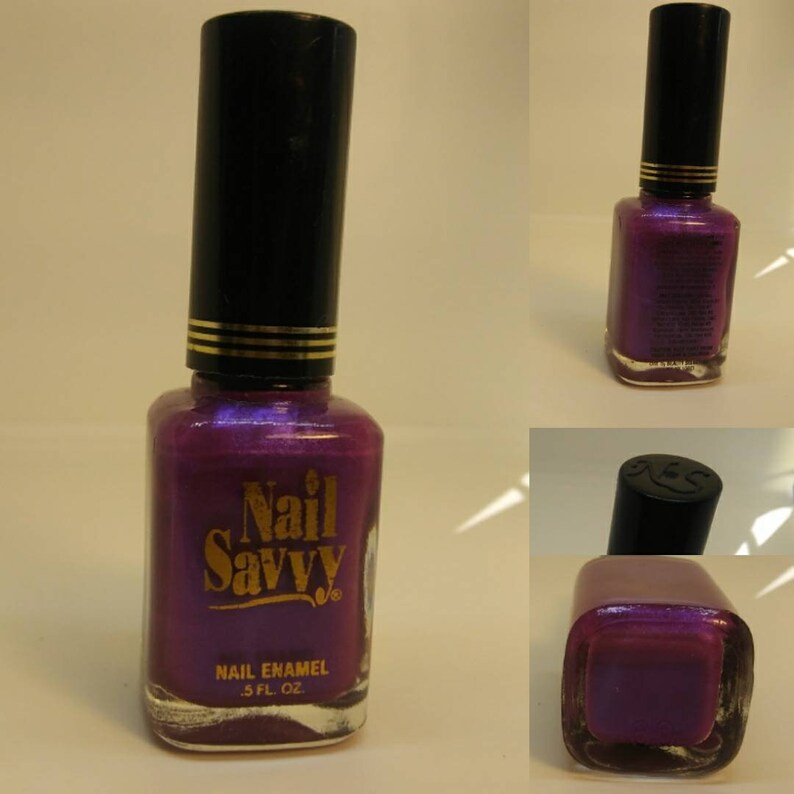 Vintage Nail Polish Used Nail Savvy 104660 Ice Mocha 104654 Etsy