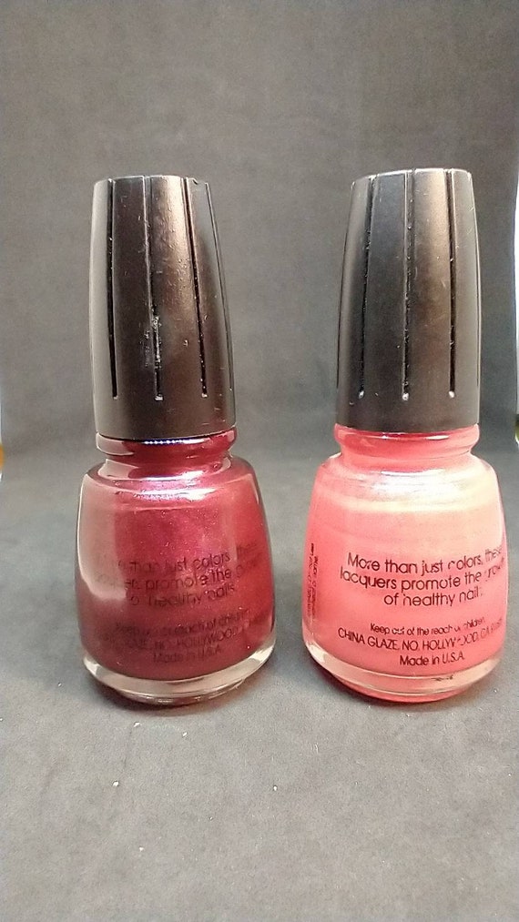 Vintage Nail Polish Used China Glaze Old Logo 87 Long Kiss 007 - Etsy Vintage Nail Polish Used China Glaze Old Logo 87 Long Kiss 007 - Etsy