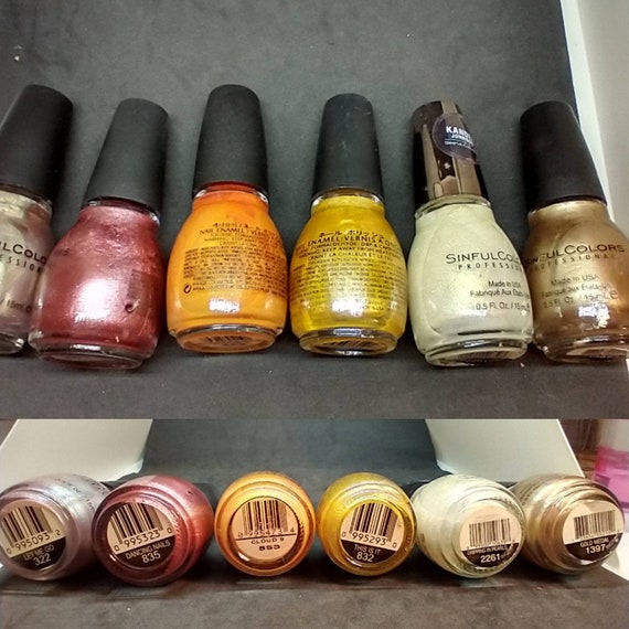 Exposed Nail Polish Swatches - of Faces and Fingers