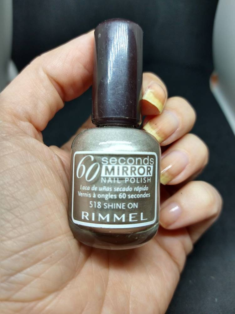 Buy Vintage Nail Polish Used Rimmel 60 Second Mirror 518 Shine On Online in India - Etsy Buy Vintage Nail Polish Used Rimmel 60 Second Mirror 518 Shine On Online in India - Etsy