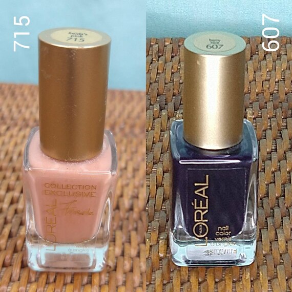 Vintage Nail Polish Loreal Paris 101 102 106 107 111 114 141 - Etsy Vintage Nail Polish Loreal Paris 101 102 106 107 111 114 141 - Etsy