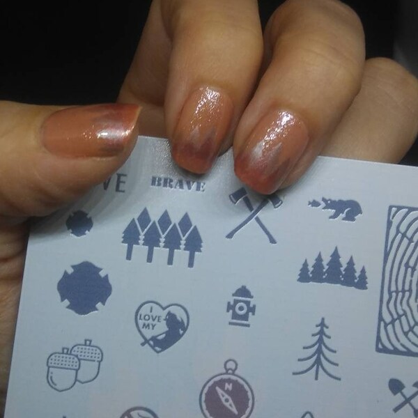 Custom Nail Stamping Plates Etsy