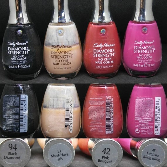 Vintage Nail Polish Used Sally Hansen Diamond Strength 94 - Etsy Israel Vintage Nail Polish Used Sally Hansen Diamond Strength 94 - Etsy Israel