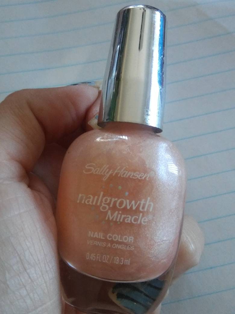 Vintage Nail Polish Used Sally Hansen Nailgrowth Miracle Cure - Etsy Ireland Vintage Nail Polish Used Sally Hansen Nailgrowth Miracle Cure - Etsy Ireland