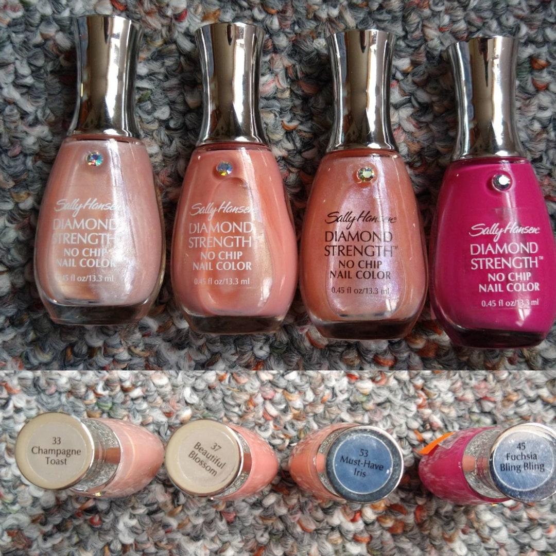 Vintage Nail Polish Used Sally Hansen Diamond Strength 33 - Etsy Denmark Vintage Nail Polish Used Sally Hansen Diamond Strength 33 - Etsy Denmark