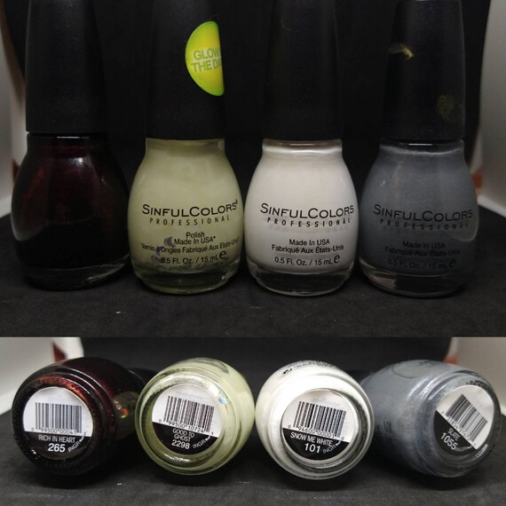 Sinful colors glow in outlet the dark nail polish