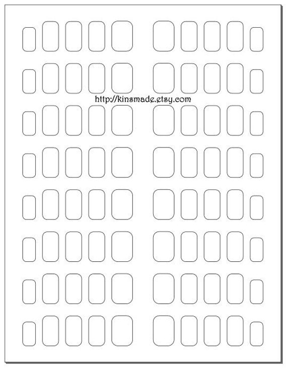 printable finger nail art decal mat download guide petite