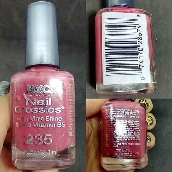 Vintage Nail Polish . NYC Square Bottle 211 207A 209 243B - Etsy Canada Vintage Nail Polish . NYC Square Bottle 211 207A 209 243B - Etsy Canada