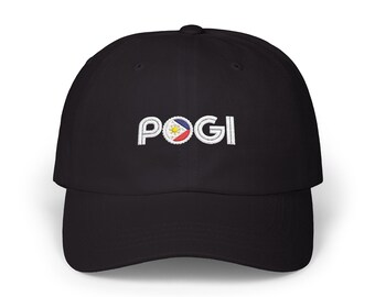Pogi Philippines Flag Classic Dad Cap, Philippines Cap, Filipino Cap, Pinoy Cap, Pinoy Pride, Philippines Apparel
