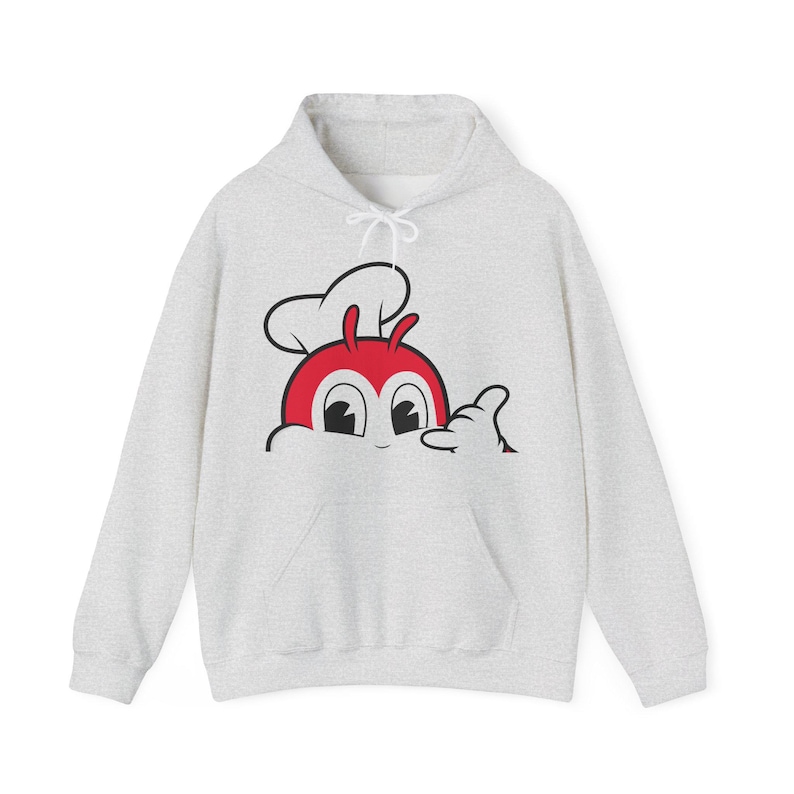 Felpa con cappuccio unisex Jollibee Filippine, felpa filippina Chickenjoy, abbigliamento Pinoy USA, orgoglio di Pinoy, abbigliamento Filippine, cultura filippina immagine 2