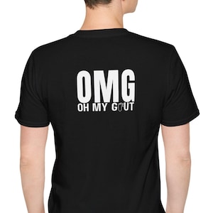 OMG, Oh My Gout Unisex Softstyle Back Print Shirt, Philippines Shirt, Tagalog Shirt, Pinoy Shirt, Pinoy Pride, Philippines Apparel