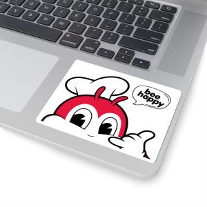 Jollibee Philippines Sticker: Filipino Bee Happy Decal