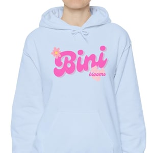 Bini Blooms Philippines Unisex Hoodie, Filipino Fandom Hoodie, Bini Fans Club, Pinoy Hoodie, Pinoy Pride, Philippines Apparel