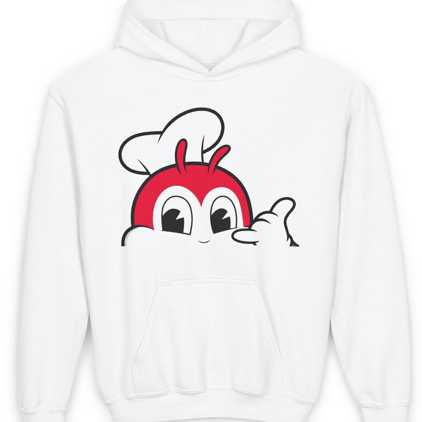 Jollibee Philippines Unisex Youth Hoodie, Jollibee USA, Filipino Hoodie, Chickenjoy Hoodie, Pinoy Pride, Philippines Apparel