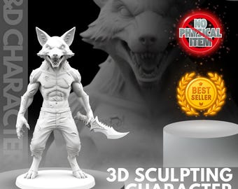 Custom 3D Model for 3D Printing, 3D Sculpting, Custom 3D Character Modeling, 3D Dnd Model, 3D Ornament, Custom 3D Figure. Stl, 3MF, Blend