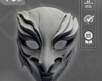 Benutzerdefinierte 3D Maske, Cosplay Helm, druckbares 3D-Modell