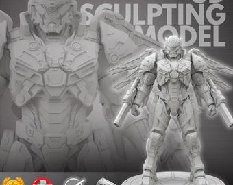 Custom 3D Model, Character Sculpting for 3D Printing