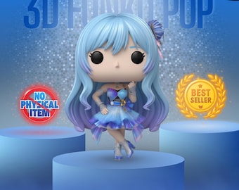 Custom Pop Figure 3D Modeling | STL File for Printing & Collectibles