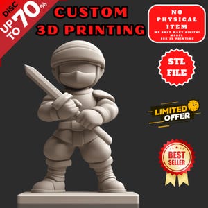 CUSTOM 3D MODEL Design for 3D Printing | STL Files | Personalized 3D Modeling Service for Miniatures, Objects, or Prototypes