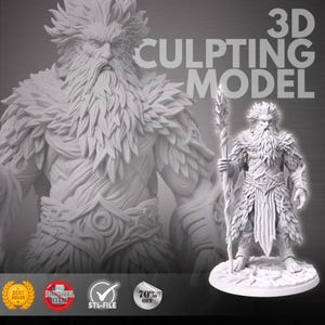 Custom 3D Model for 3D Printing | Model 3D Printing On Demand | Custom 3D Character Modeling | Custom Dnd Model for .Stl 3D Printing