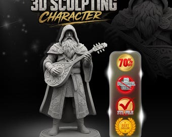 CUSTOM 3D CHARACTER Design for Printing | STL File Service | Miniatures, Figurines, Objects, or Functional Prototypes | Fast Delivery