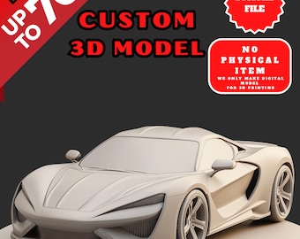 Custom 3D Vehicle Modeling | STL File for 3D Printing